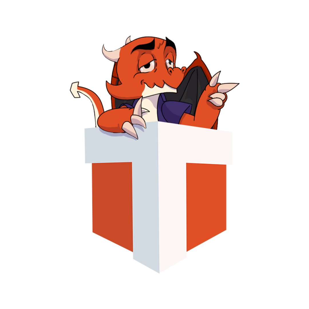 Trickster Studio Mascot Logo